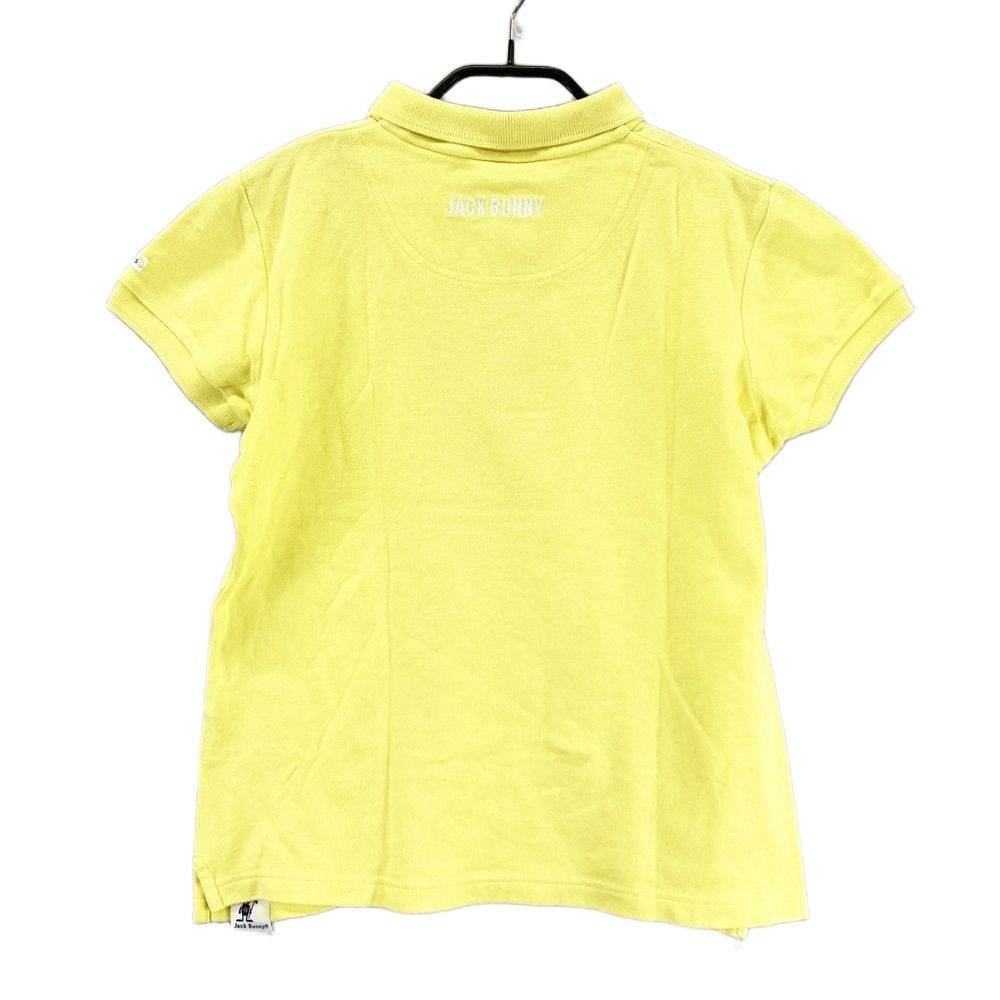 サイズ：0 JACK BUNNY ジャックバニー ワッペン付き 半袖ポロシャツ