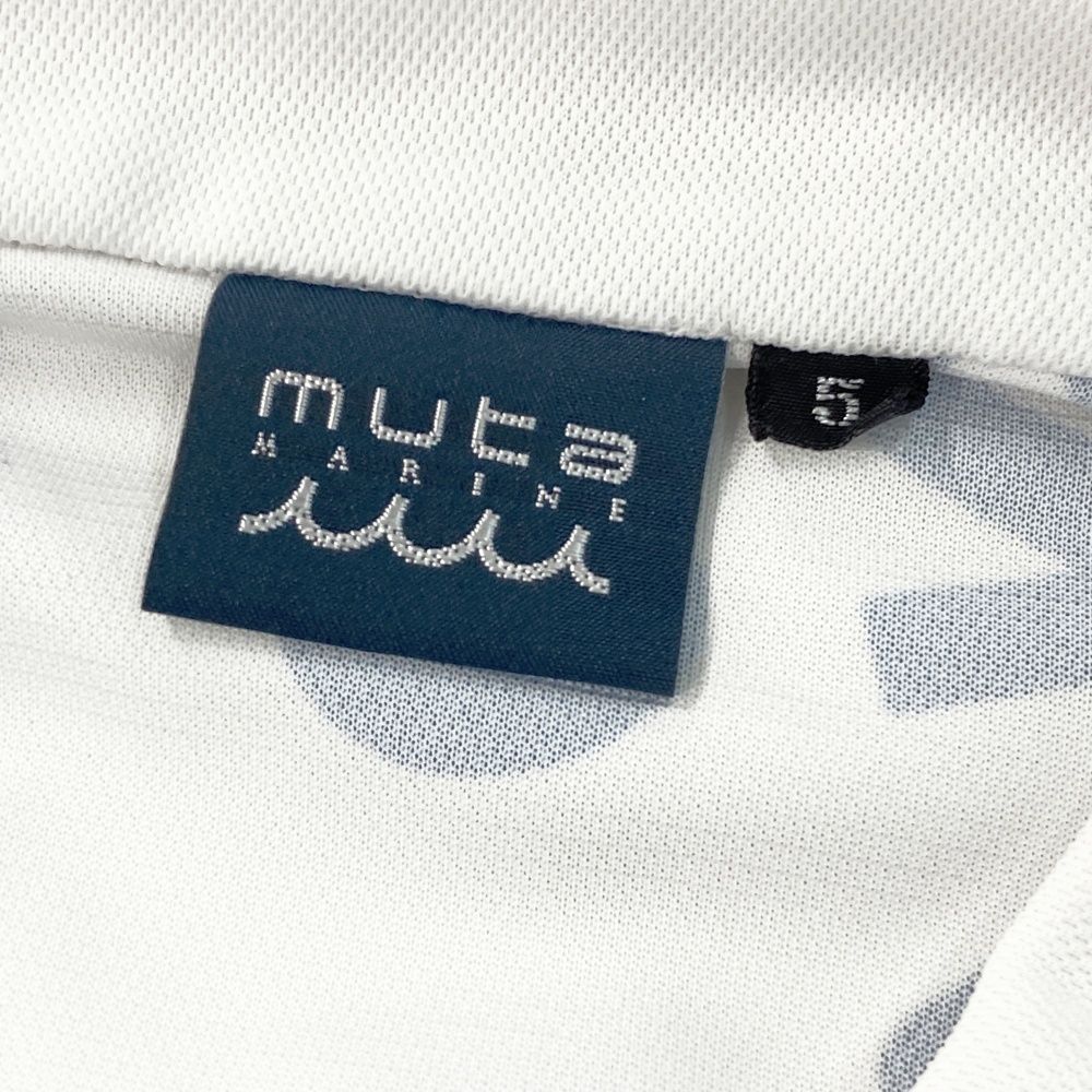 【新品】muta MARINE ムータマリン　ヘムリブ　ハーフジップ メンズ 新品】muta MARINE ムータマリン ヘムリブ ハーフジップ メンズ 【公式