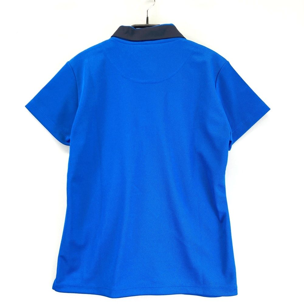 サイズ：M LE COQ GOLF ルコックゴルフ 半袖ポロシャツ ブルー系