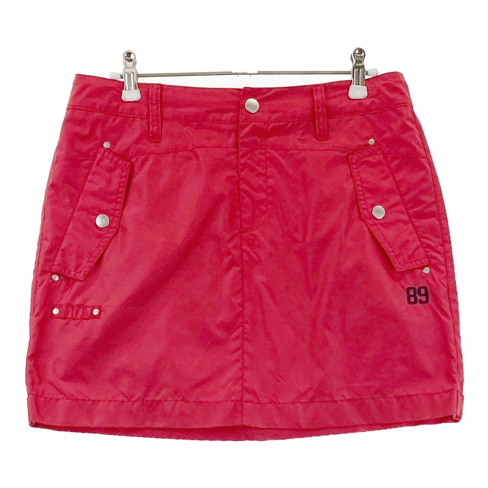 サイズ 1 PEARLY GATES パーリーゲイツ 蓄熱 スカート レッド系 ゴルフウェア レディース ストスト