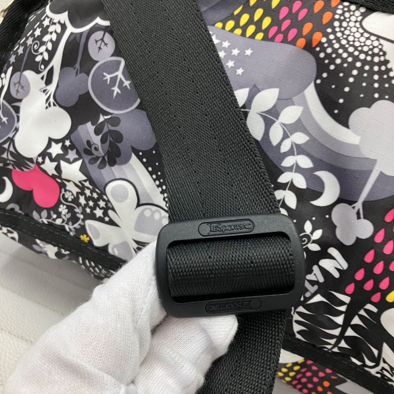 7402 LeSportsac レスポートサック 2way ボストンバッグ 旅行用バッグ