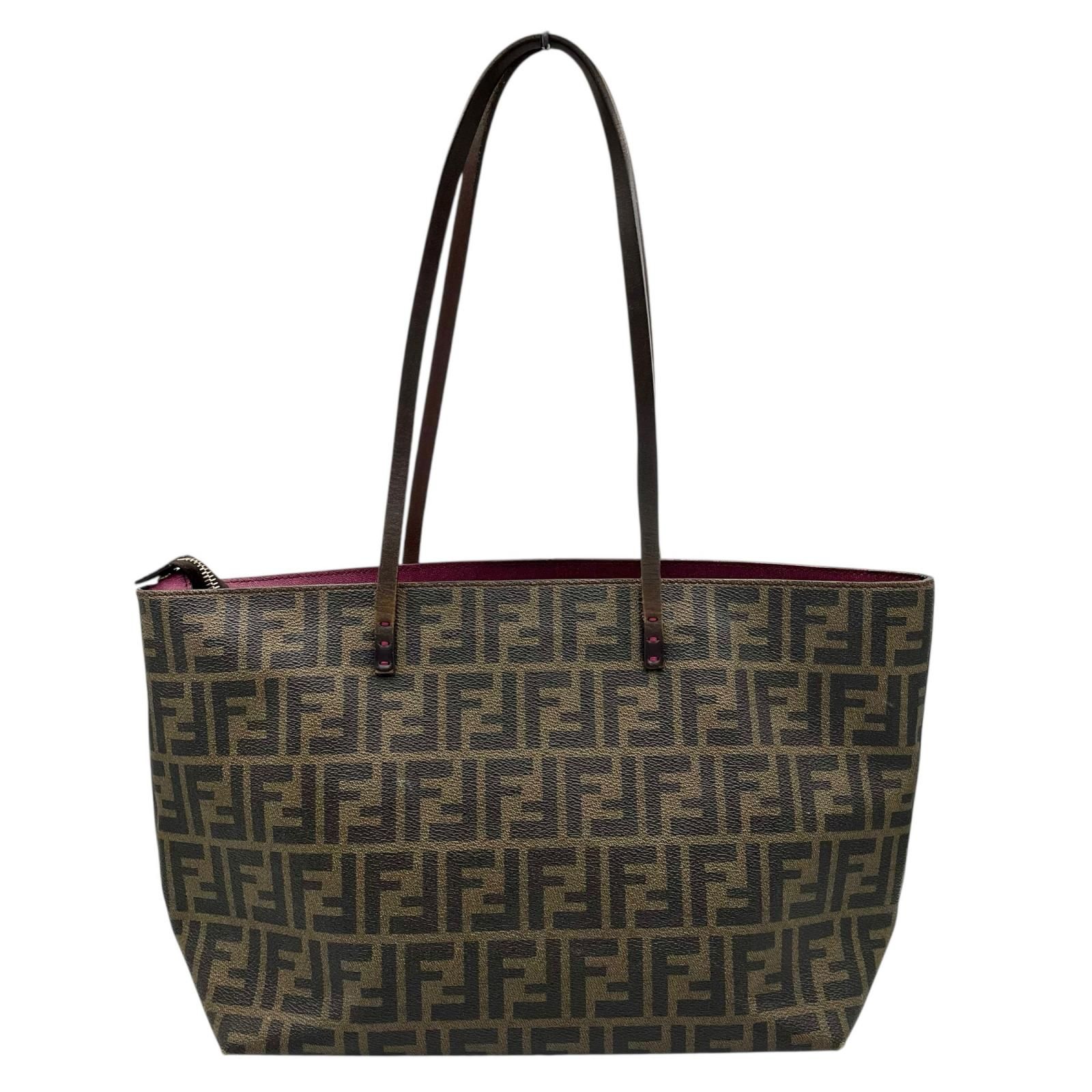 フェンディ　ズッカ　キャンバス　トート　ハンドバッグ 楽天市場】フェンディ ズッカ ハンドバッグ フェンディ キャンバス