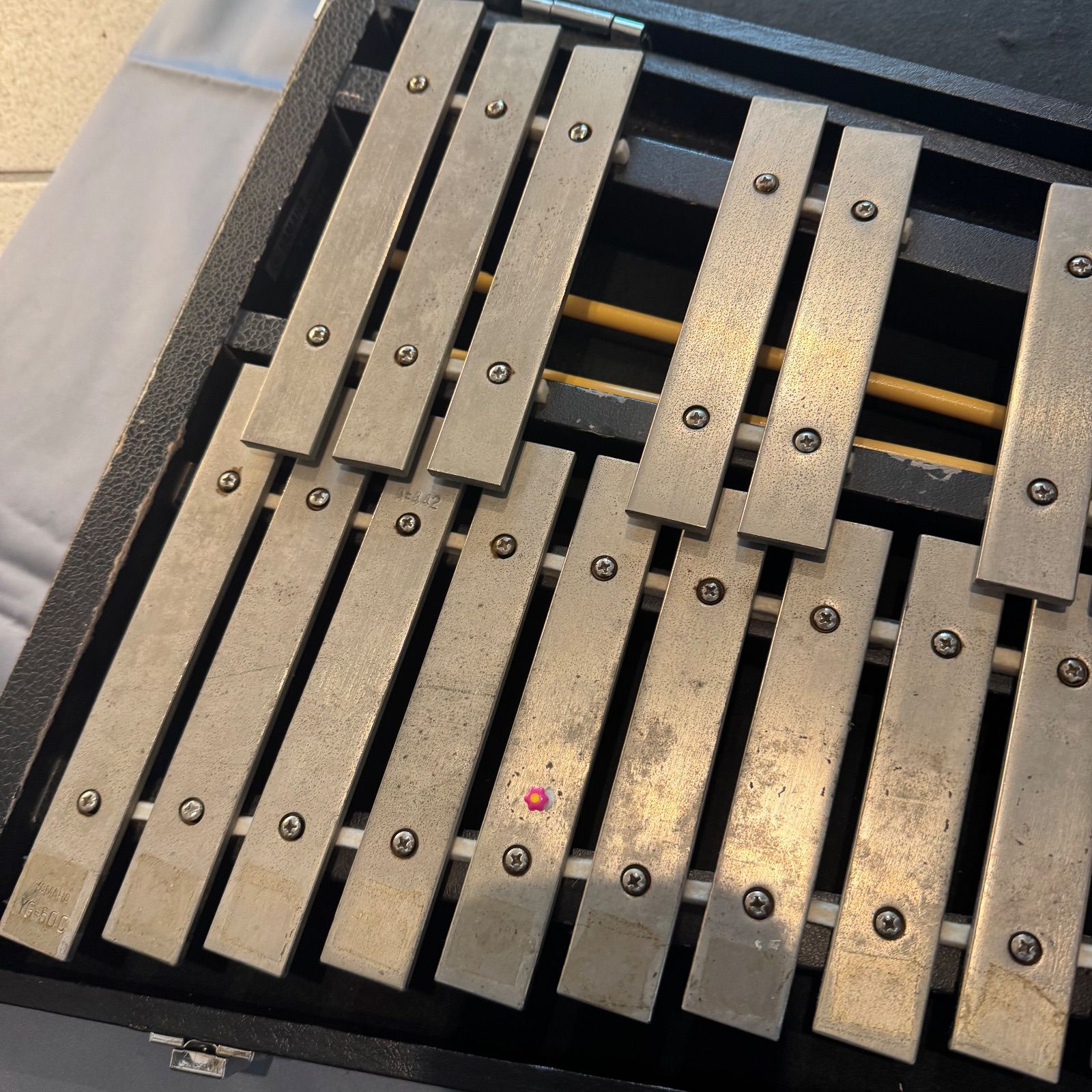 YAMAHA YG-50C ヤマハ 鉄琴 グロッケン 打楽器 ケース付 - メルカリ