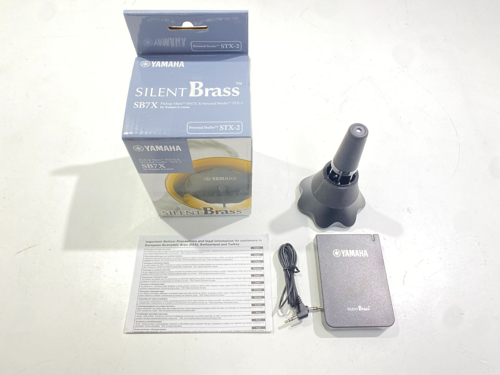 七重浜店63-1-251216】 中古品 YAMAHA SB7X SILENT Brass ヤマハ