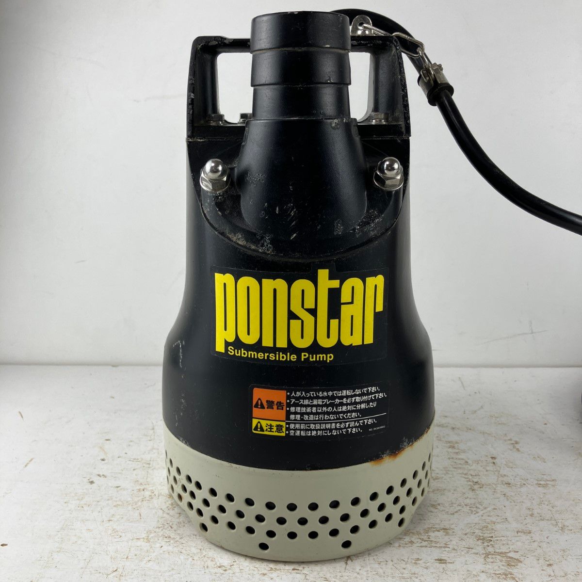 ЗЗKOSHIN 100 v 口径50 mm 水中ポンプ ポンスター PX-550-AAA-4 ブラック