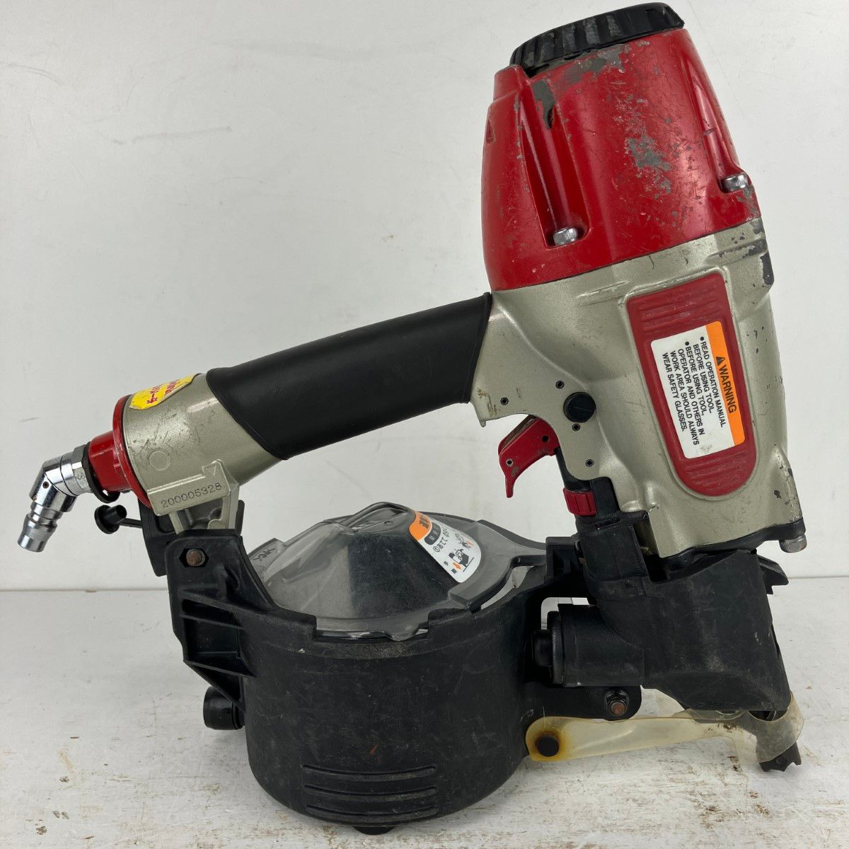 ЗЗMAX マックス 65 mm 常圧 コイルネイラ エア釘打ち機 CN-565 S レッド