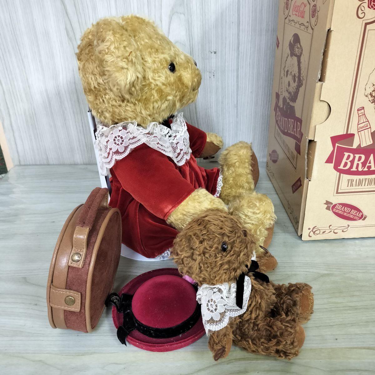 コカコーラブランド　1886体限定テディベア コカ・コーラ 120年記念テディベア