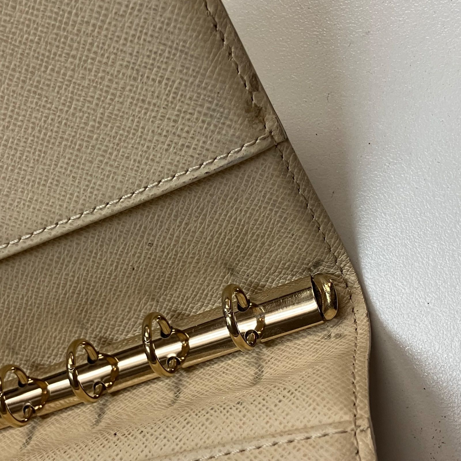  ルイヴィトン LOUIS VUITTON 手帳カバー アズール 5906 e 970 手帳カバー 手帳 日記 家計簿