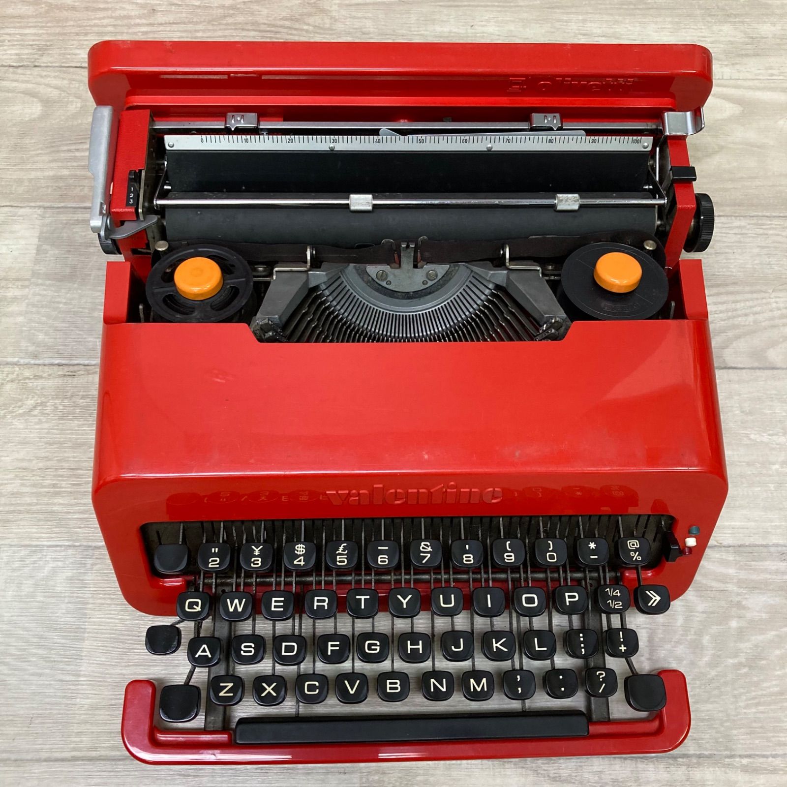 極希少】Olivetti Valentine オリベッティ タイプライター 【0097aa12