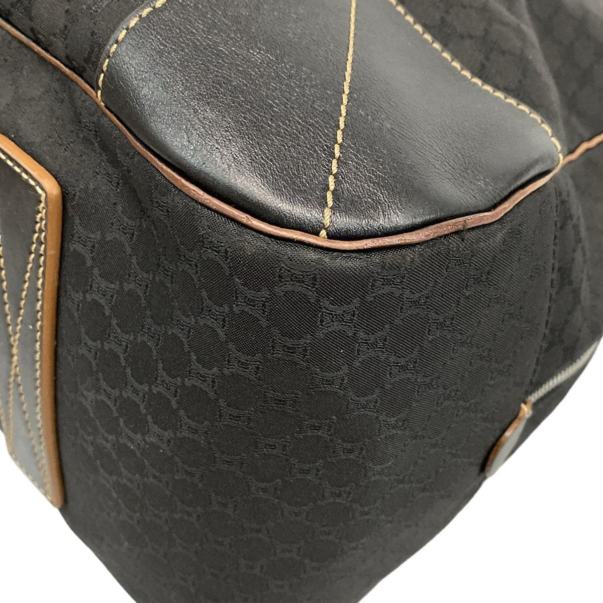 ボストンバッグ マカダム柄