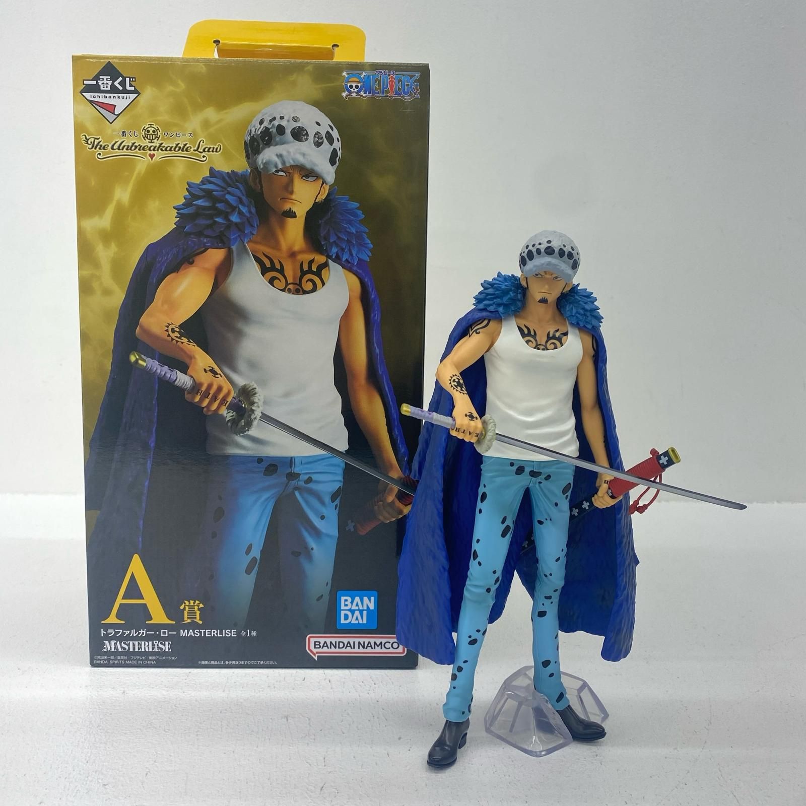 飾磨店】 中古 A賞トラファルガー・ローMASTERLISE「TheUnbreakableLaw