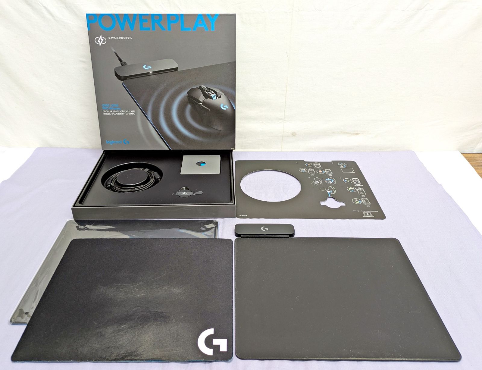 通電確認のみ】Logicool G G-PMP-001 POWERPLAY ゲーミング マウス