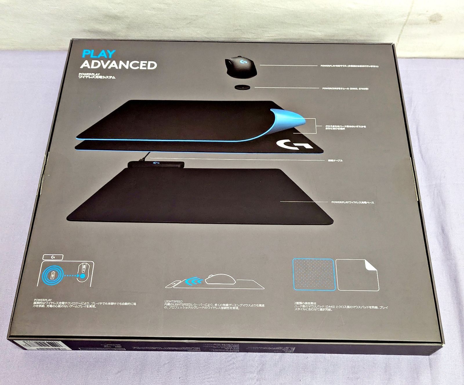 通電確認のみ】Logicool G G-PMP-001 POWERPLAY ゲーミング マウス