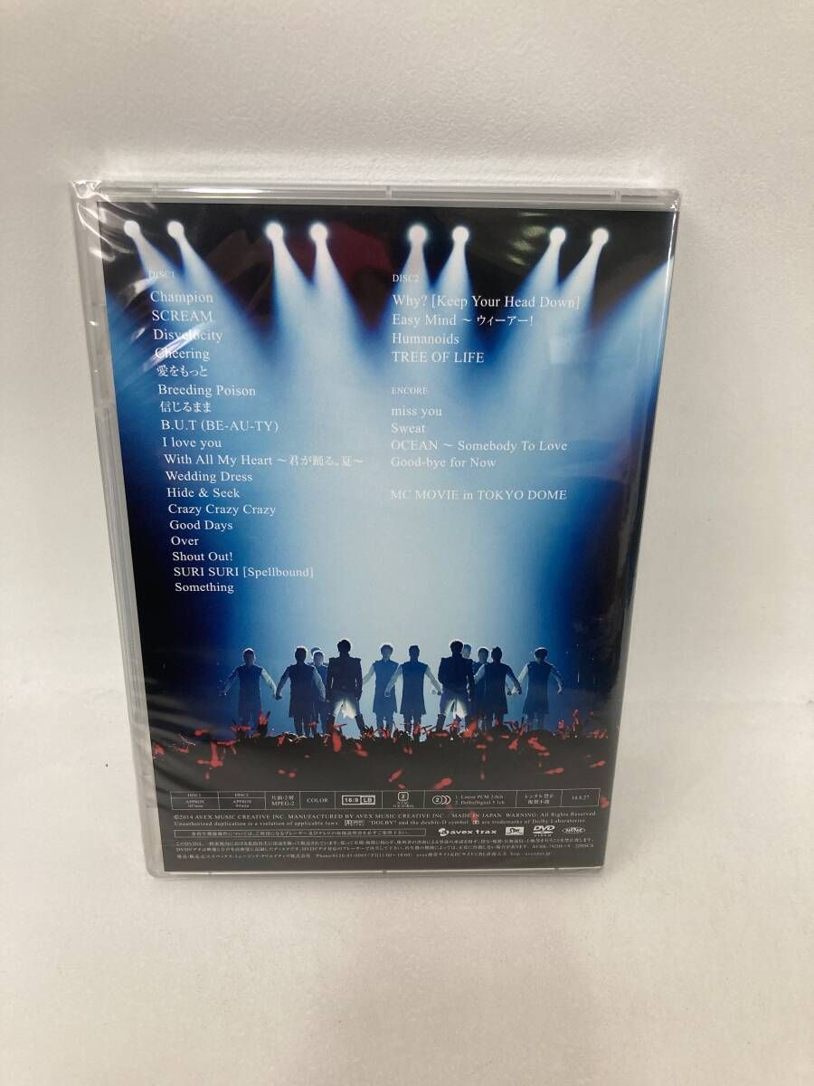 DVD BOX 3枚組 セット 東方神起 TVXQ LIVE TOUR 2012 TONE 2013 TIME