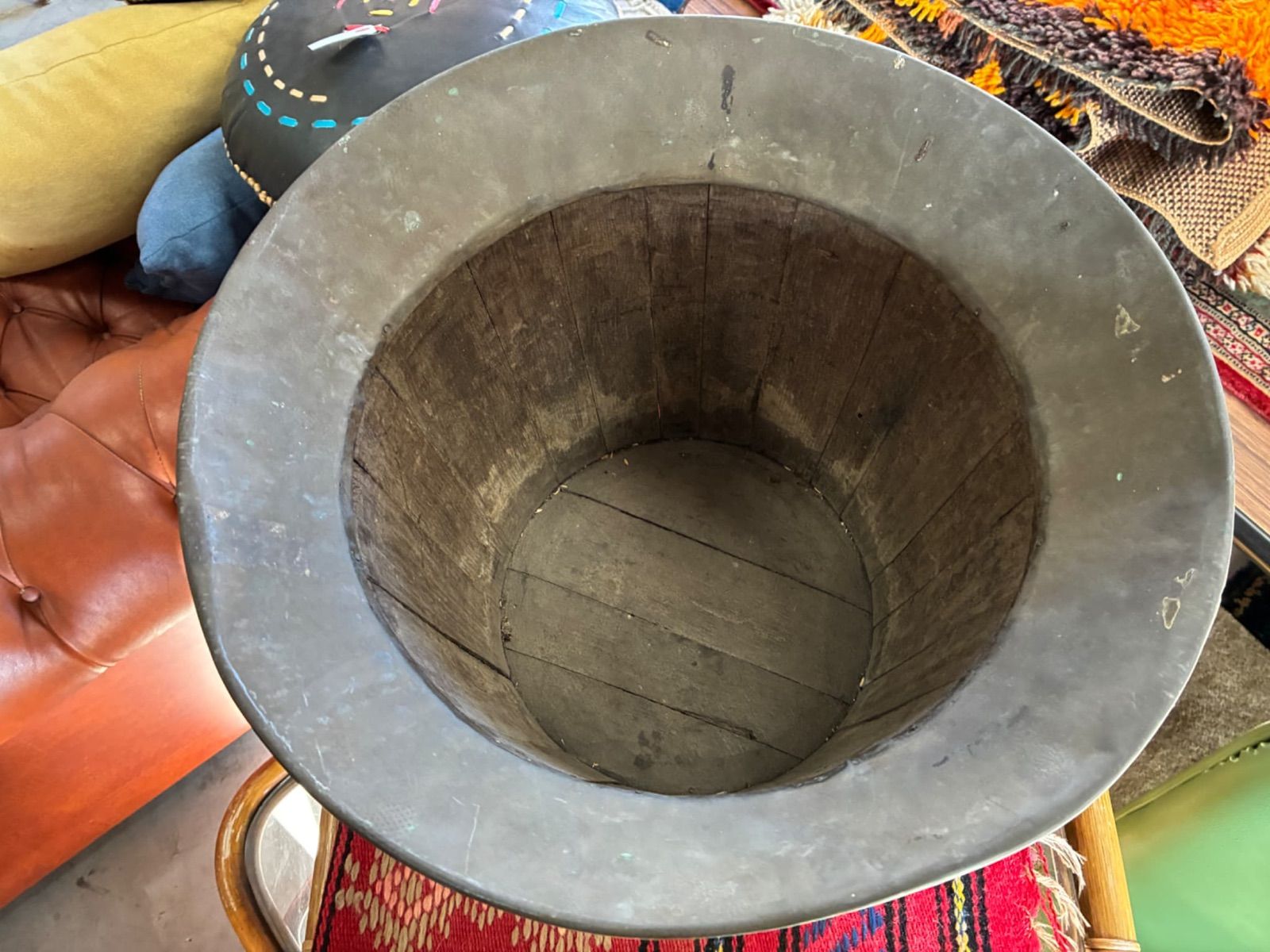 アンティーク レトロ ボトル収納 アイスバケット プランター ガーデニング インテリア