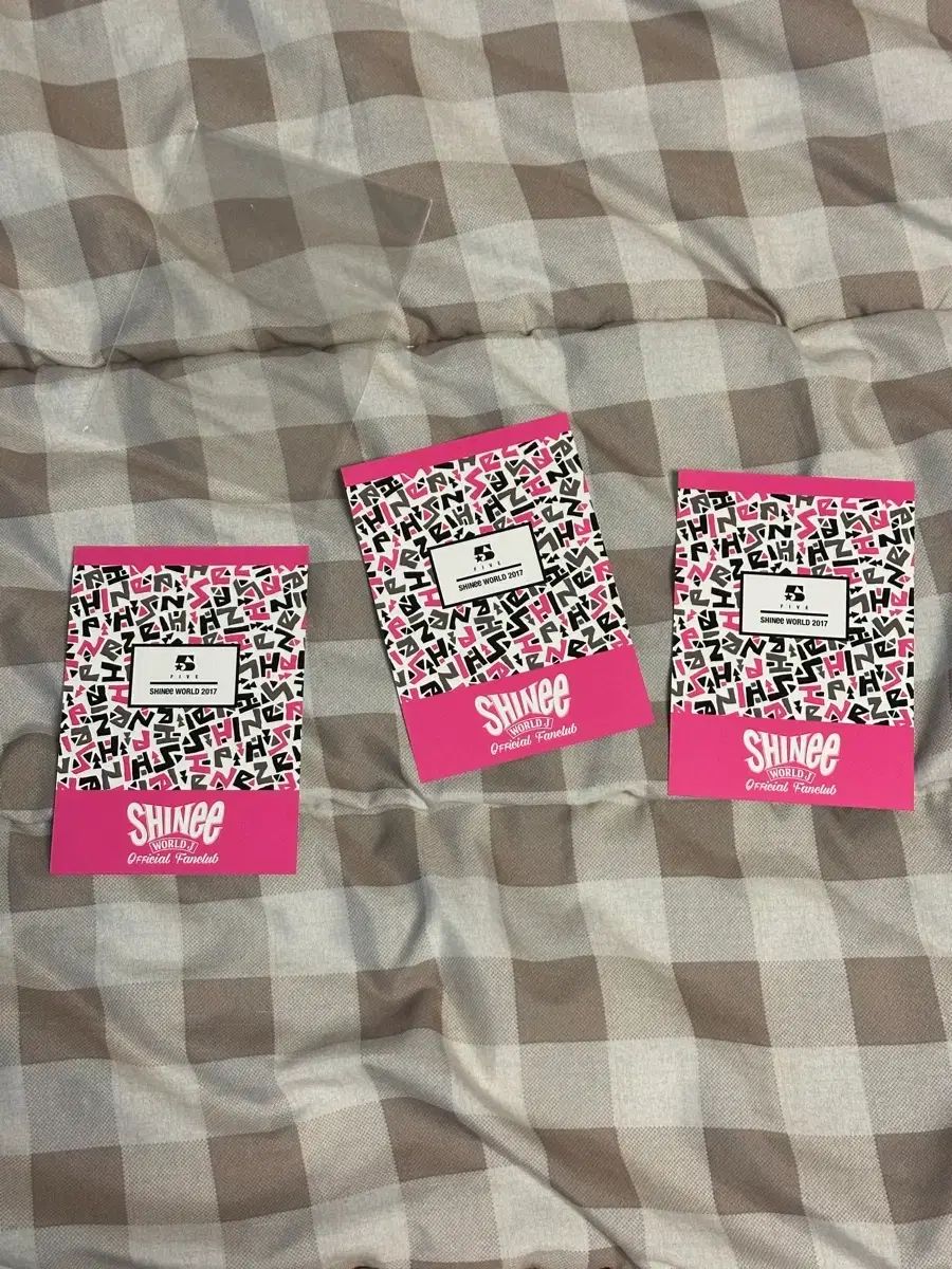 SHINee WORLD 日本 テミン トレカ イ セット 2017 FIVEコンサート