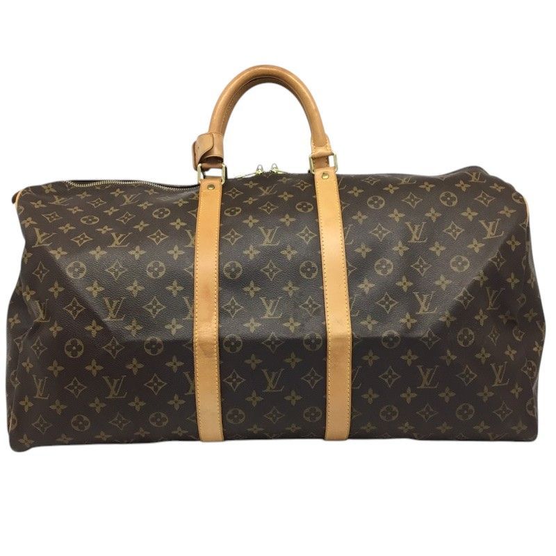LOUIS VUITTON ルイヴィトン キーポル55 M 41424 モノグラム ボストンバッグ ハンドバッグ 旅行バッグ 品 B 質屋 か ｎ