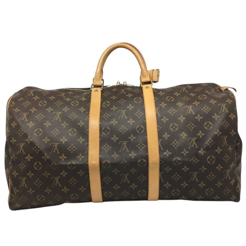 LOUIS VUITTON ルイヴィトン キーポル55 M 41424 モノグラム ボストンバッグ ハンドバッグ 旅行バッグ 品 -B 質屋 か ｎ