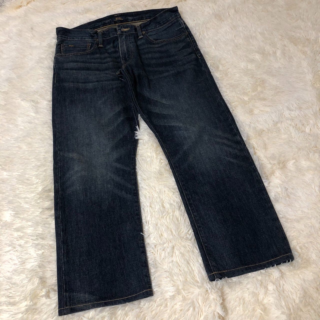 ☆美品A☆ Polo RALPH LAUREN THE HAMPTON RELAXED STRAIGHT ポロ 