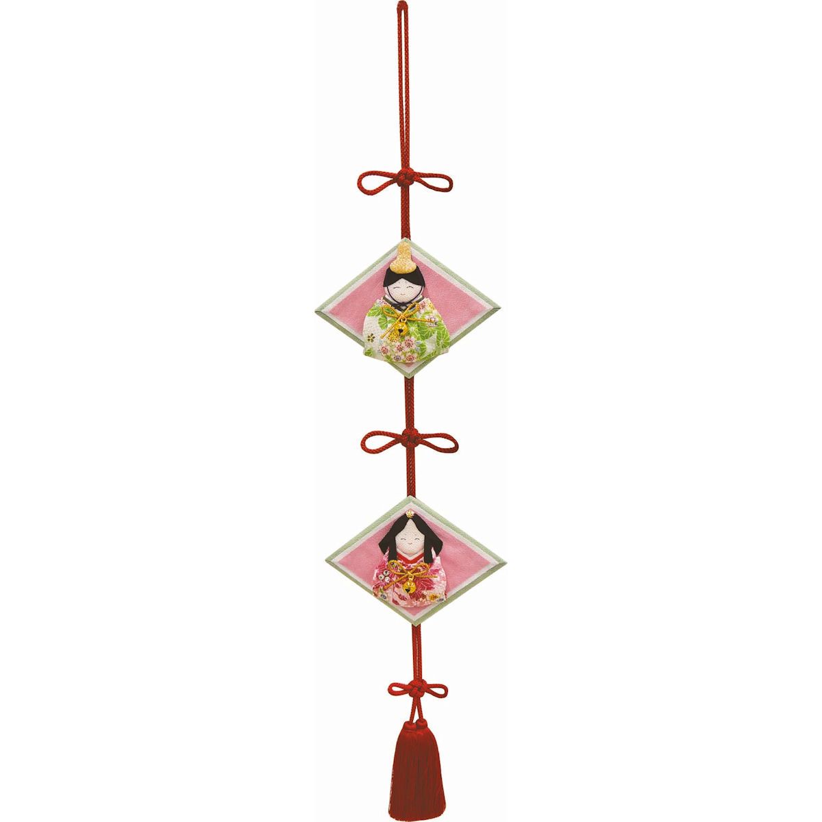雛人形 雛飾り 壁掛吊しおひなさま コンパクト マンションサイズ