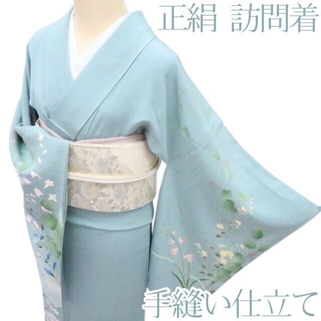 百華❀Y4189◇正絹 手縫い仕立て 訪問着 着物 単品 - メルカリ 百華❀Y4189◇正絹 手縫い仕立て 訪問着 着物 単品 - メルカリ