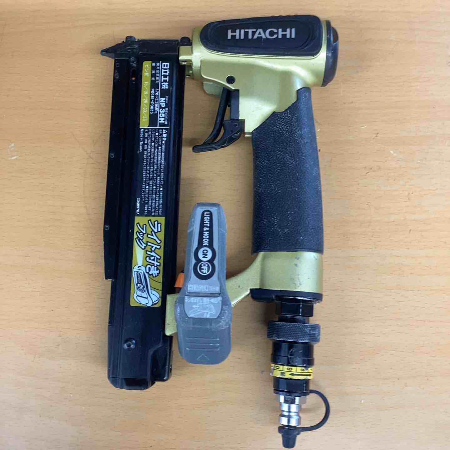 ハイコーキ HIKOKI 旧 日立工機 高圧ピンネイラ NP 35 H