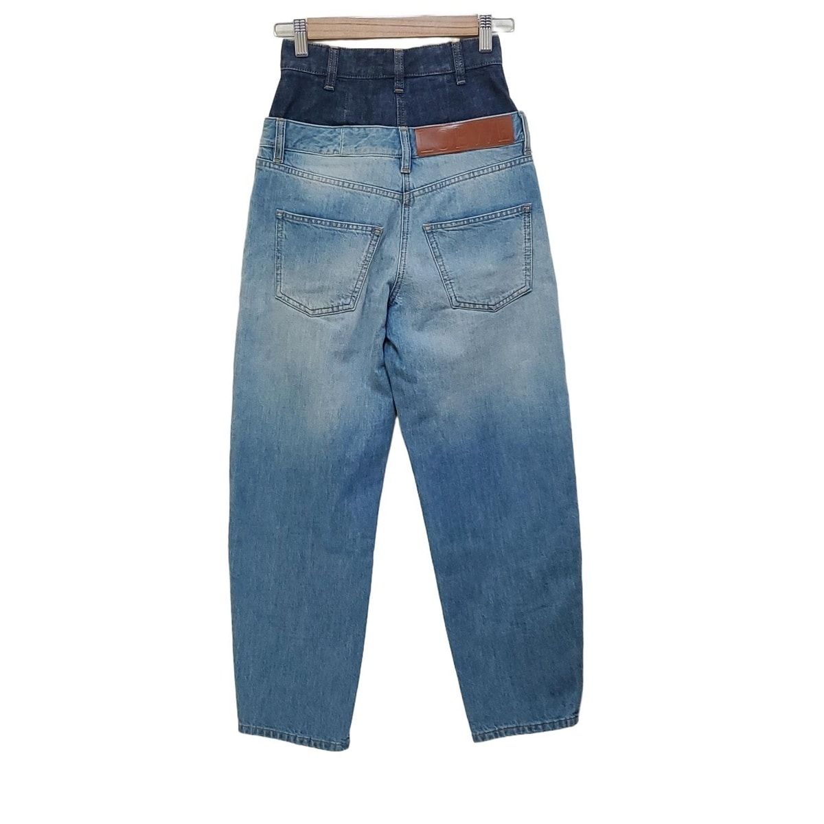 LOEWE(ロエベ) ジーンズ サイズ32 XS レディース美品 トロンプルイユ