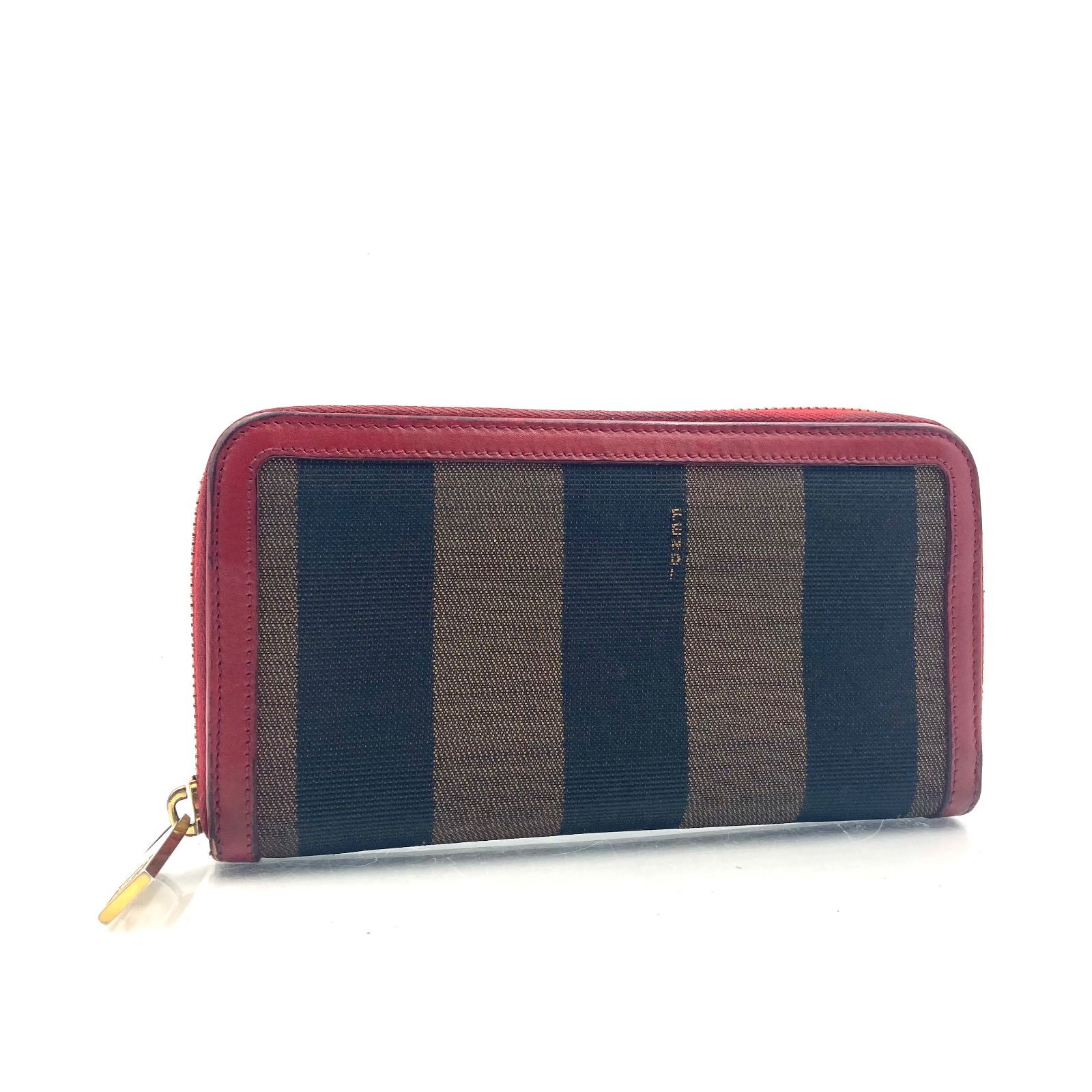 FENDI フェンディ ペカン ラウンドファスナー ラウンドジップ 長財布 