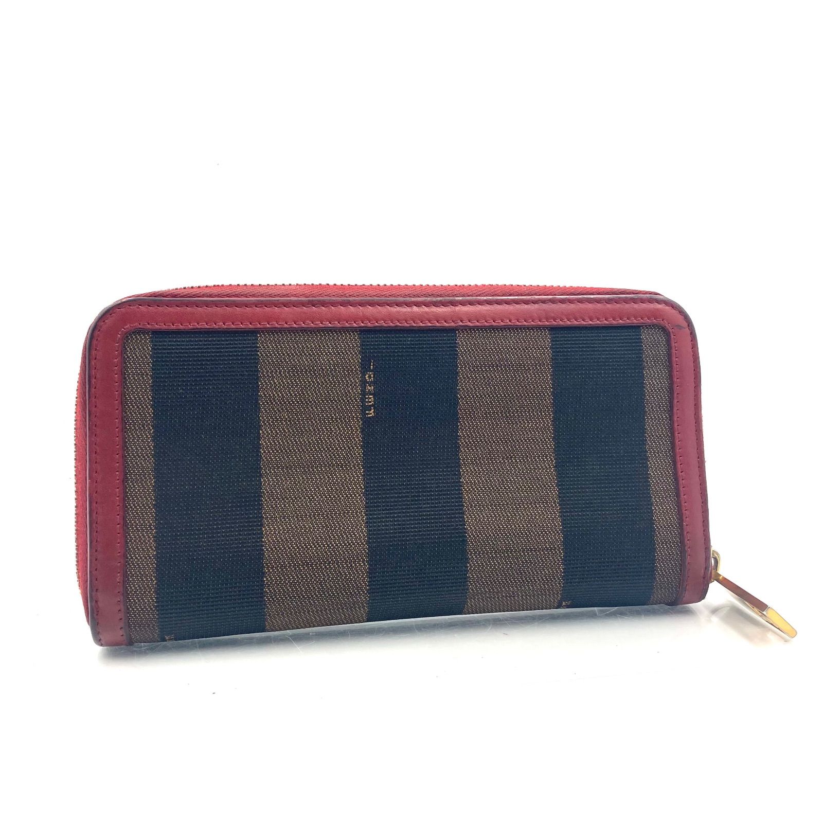 FENDI フェンディ ペカン ラウンドファスナー ラウンドジップ 長財布 