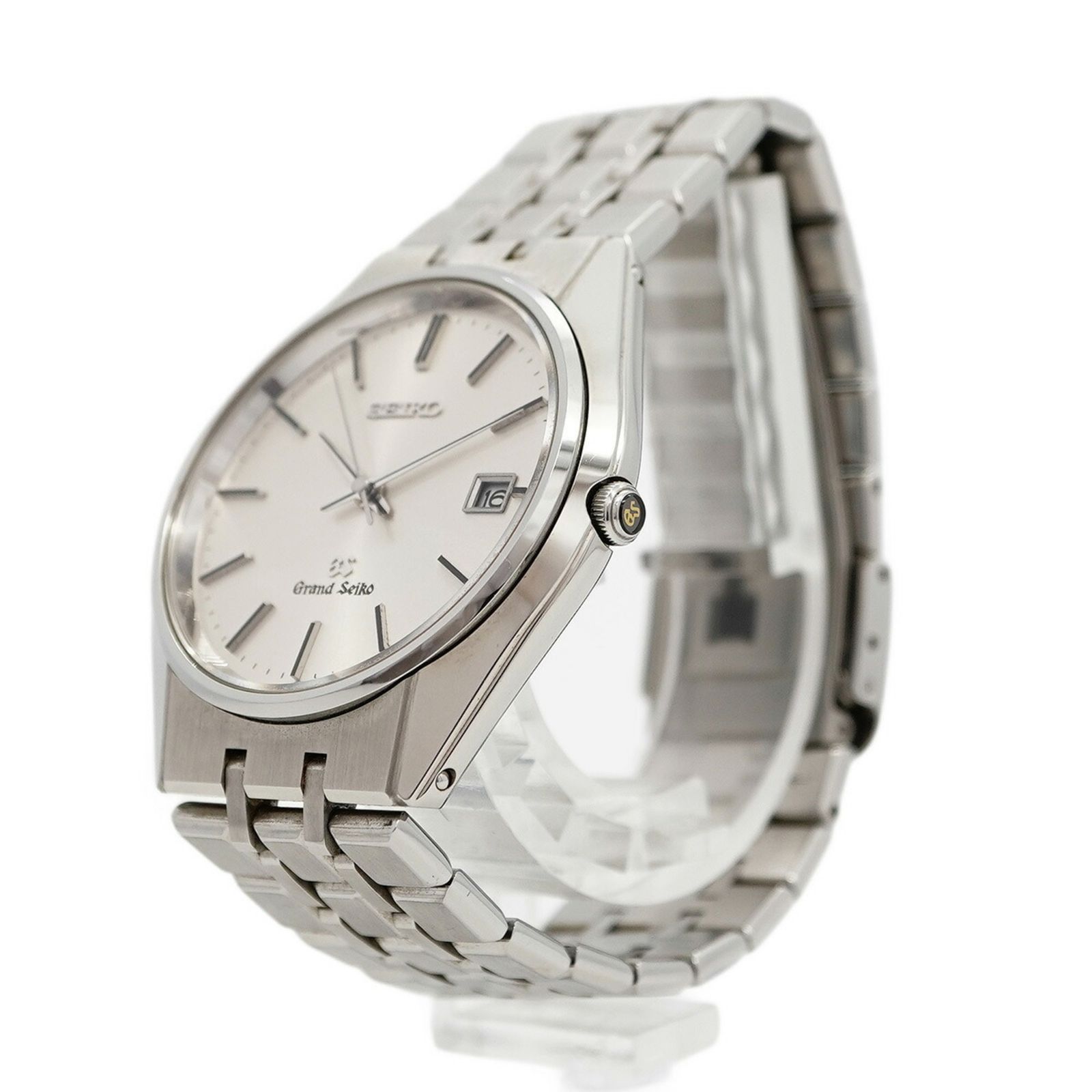 セイコー グランドセイコー 9587-8000 シルバー文字盤腕時計 メンズ