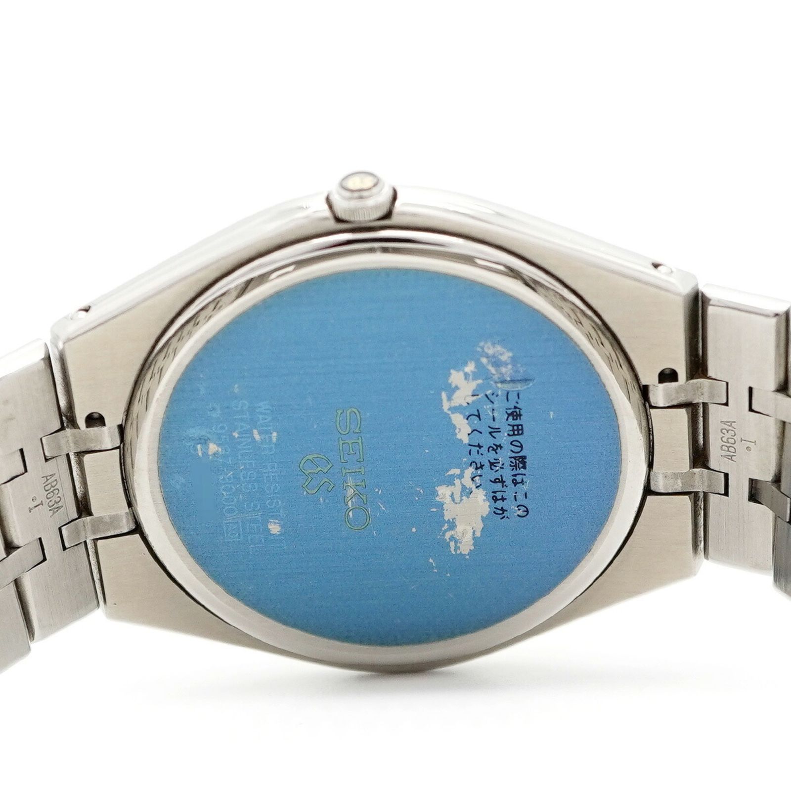 セイコー グランドセイコー 9587-8000 シルバー文字盤腕時計 メンズ