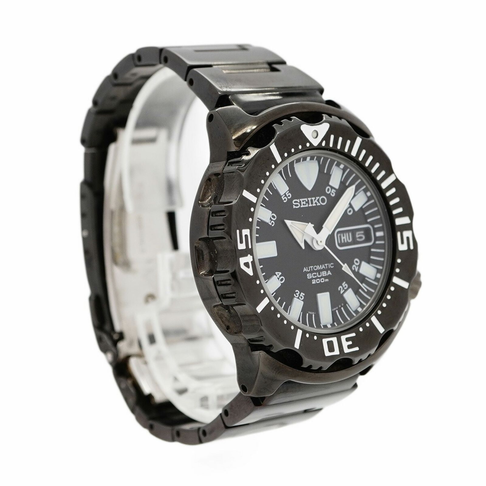 セイコー ナイトモンスター 7S26-03G0 黒文字盤腕時計 メンズ - メルカリ