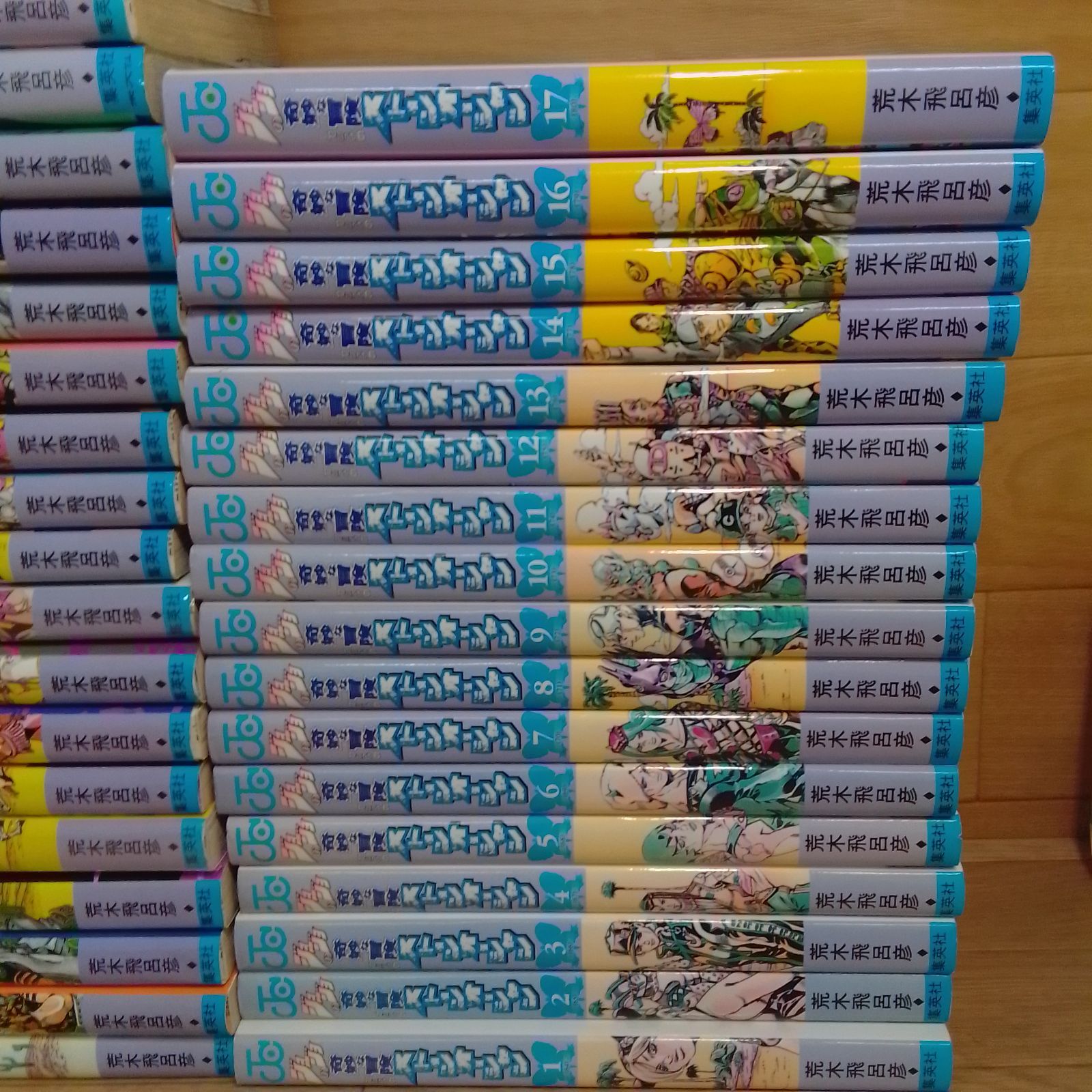 ☆ ジョジョリオン1～27巻【未開封7冊】＋STEEL BALL RUN 1～24巻【未