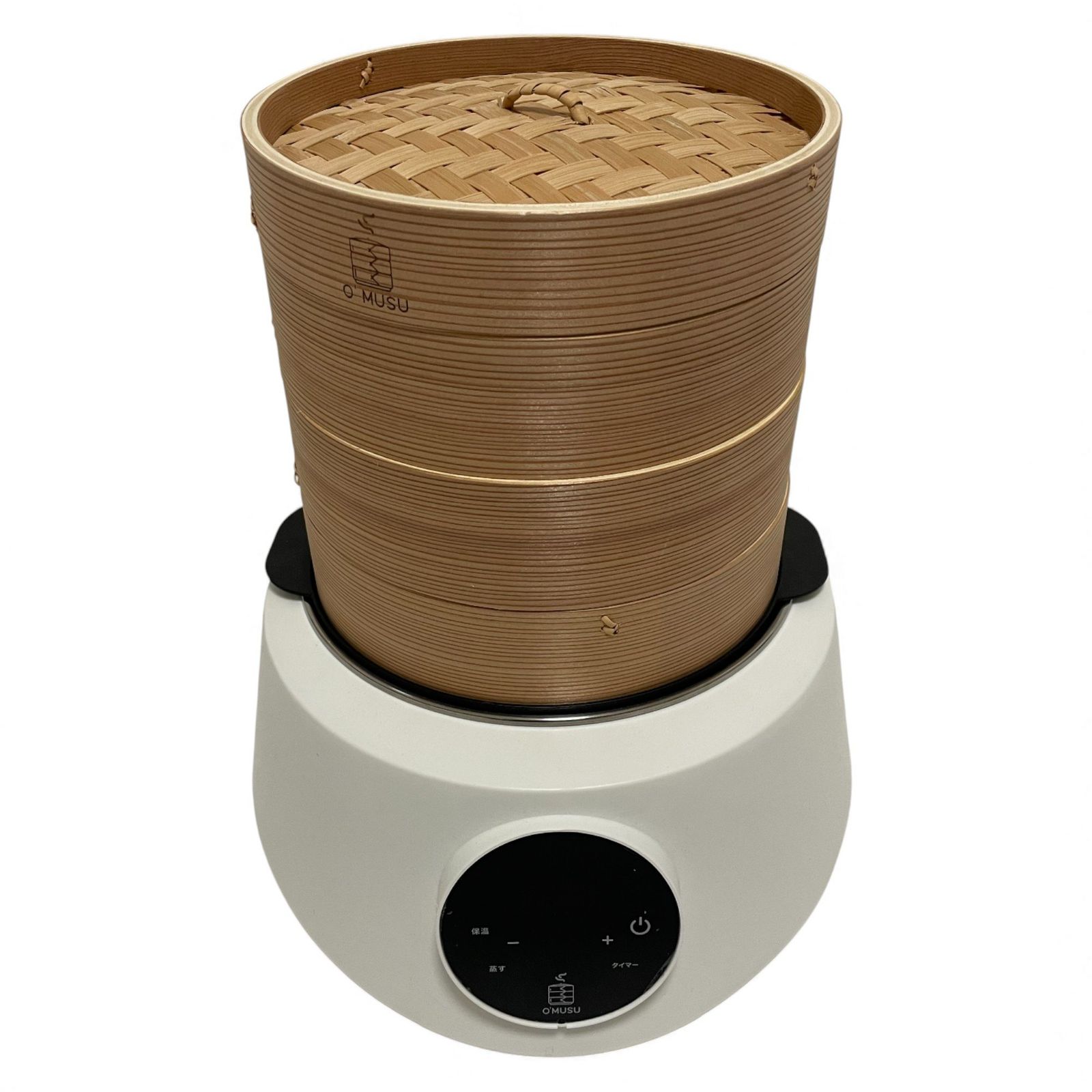 オクラシ Ocrasi せいろ 蒸し器 OS 01 ホワイト 21 cm 2000 3124