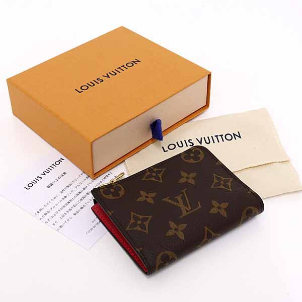 ルイ ヴィトン LOUIS VUITTON ポルトフォイユ･ノア コンパクト 財布 モノグラム･キャンバス M 83676 グレナード ピンク Sランク