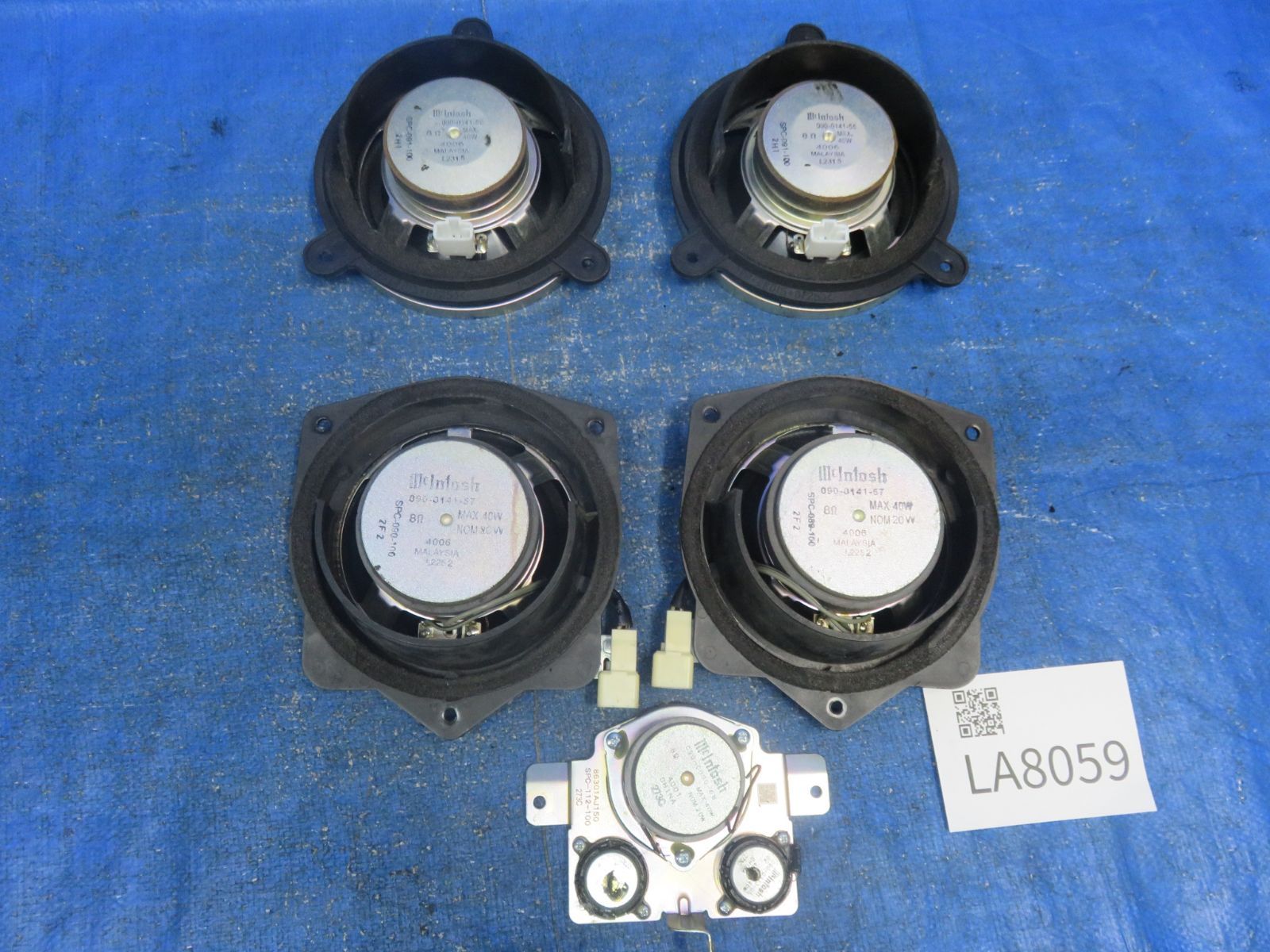 LA8059* 音出しOK レガシィ/ワゴン BR9 マッキントッシュ スピーカー