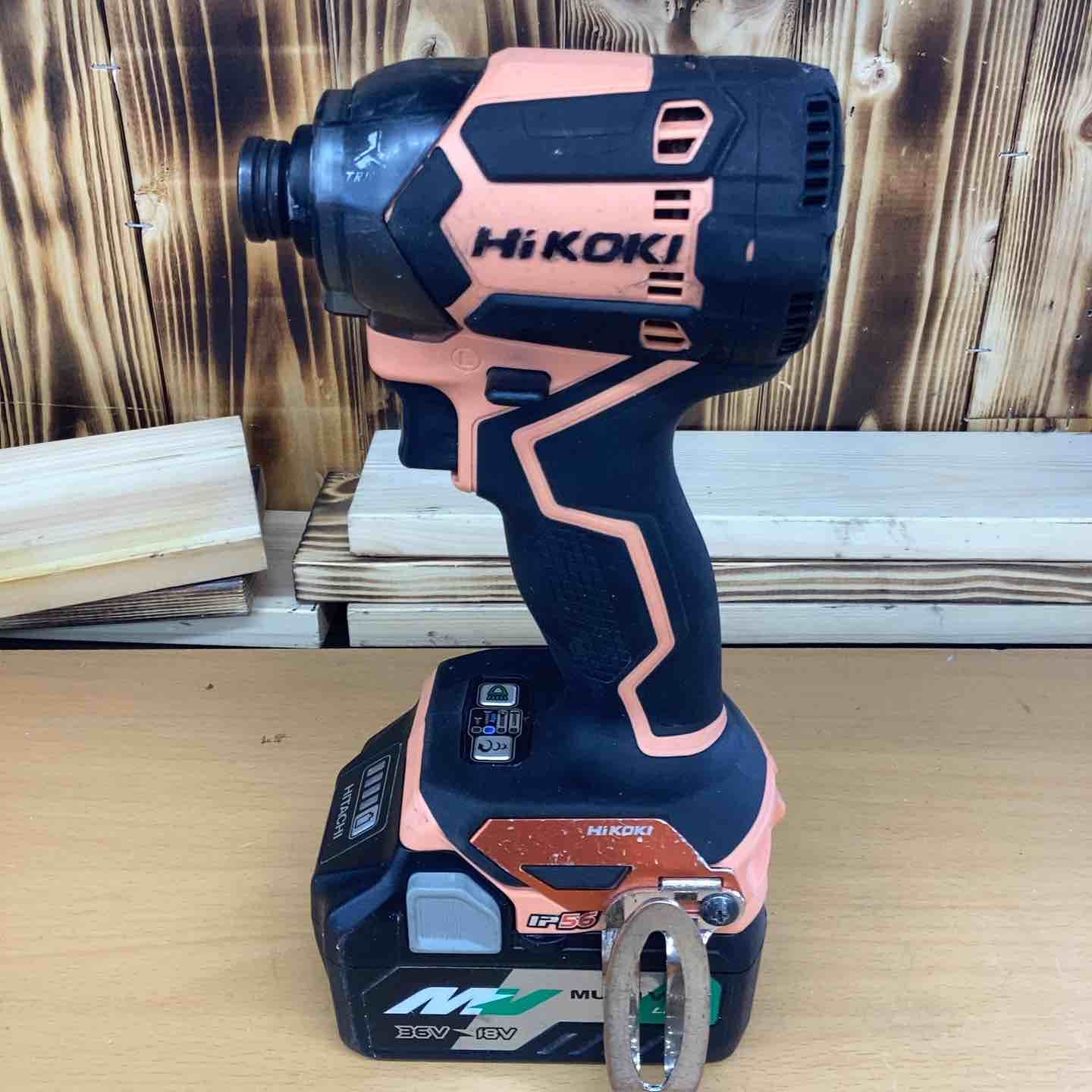 ハイコーキ HIKOKI 旧 日立工機 コードレスインパクトドライバ WH 36 DC NN CS 色