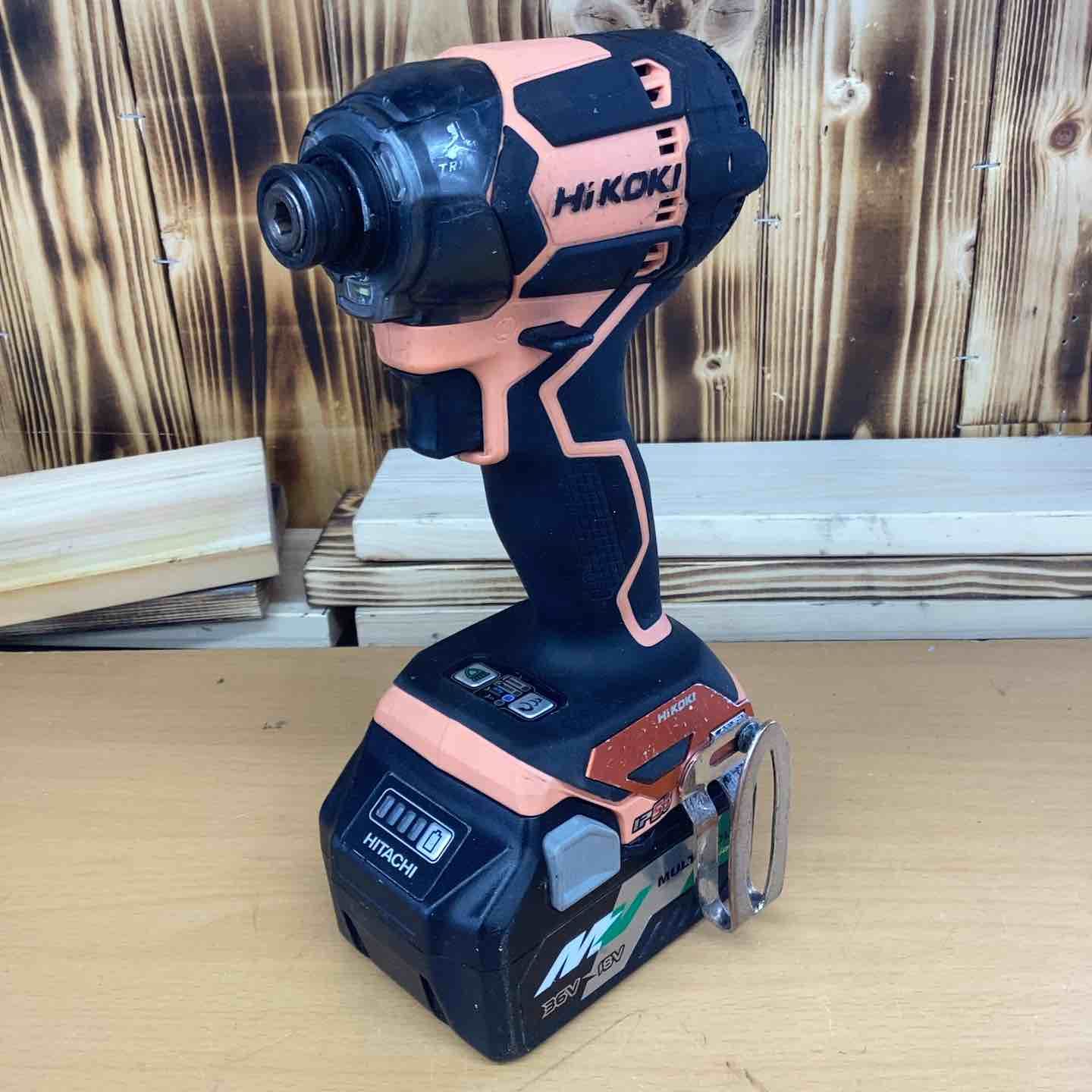 ハイコーキ HIKOKI 旧 日立工機 コードレスインパクトドライバ WH 36 DC NN CS 色