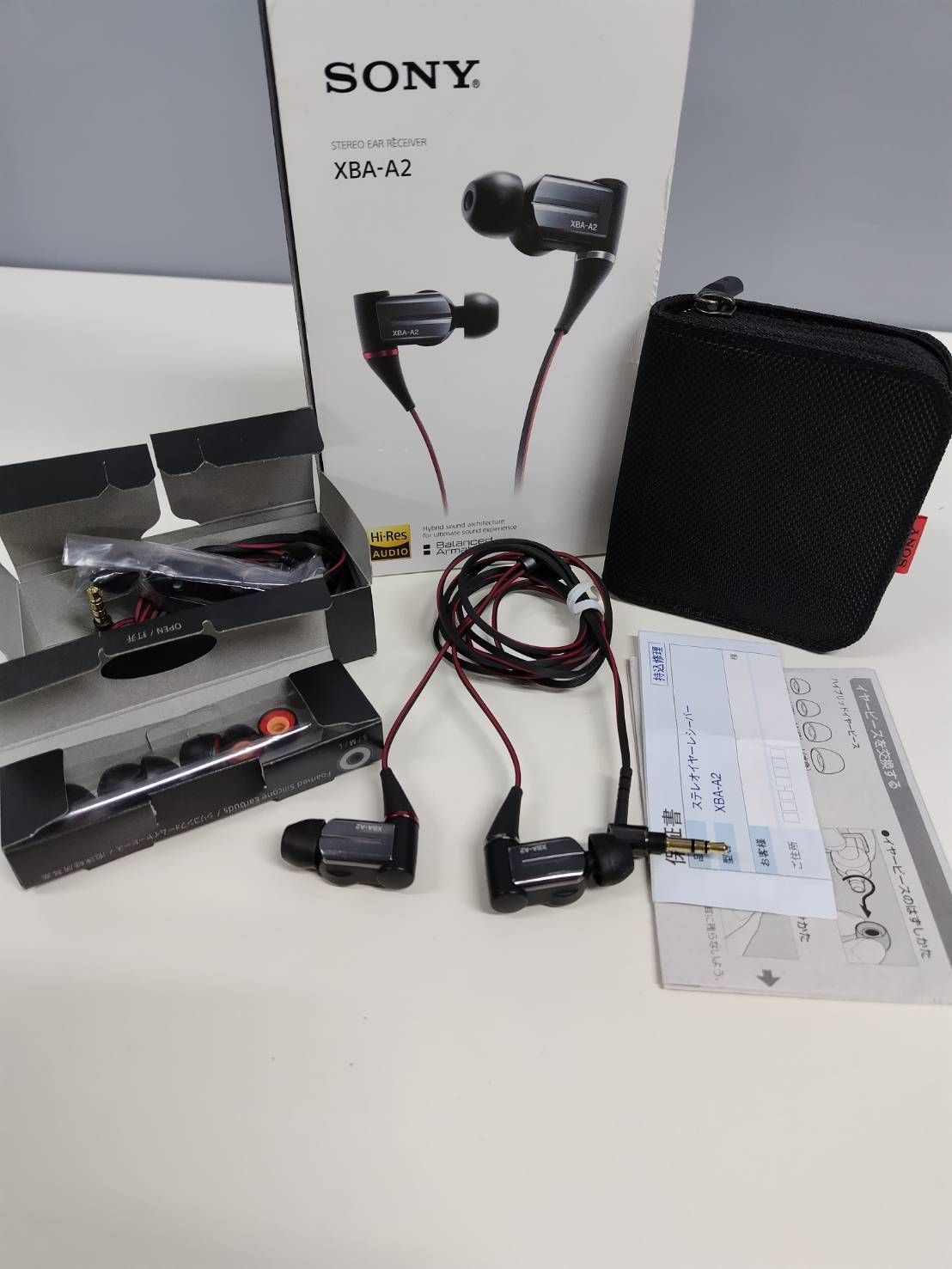 SONY XBA-A2/ステレオイヤーレシーバー/有線イヤホン - メルカリ