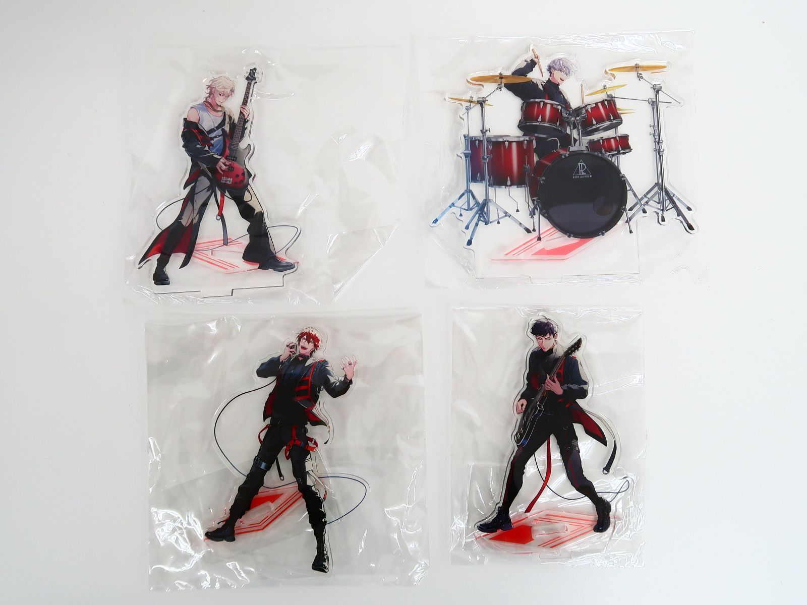 4点セット DIG-ROCK 1st LIVE FLASH アクリルスタンド/冬木真白・日暮