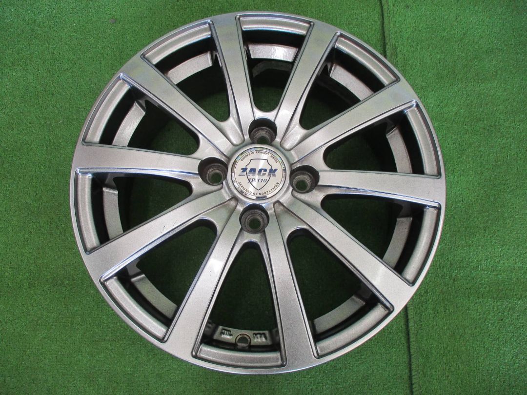 ザックJP 110 5 J 15 4 H 100 43 ヤリス デミオ ヴィッツなど ホイール 4本 Y 126