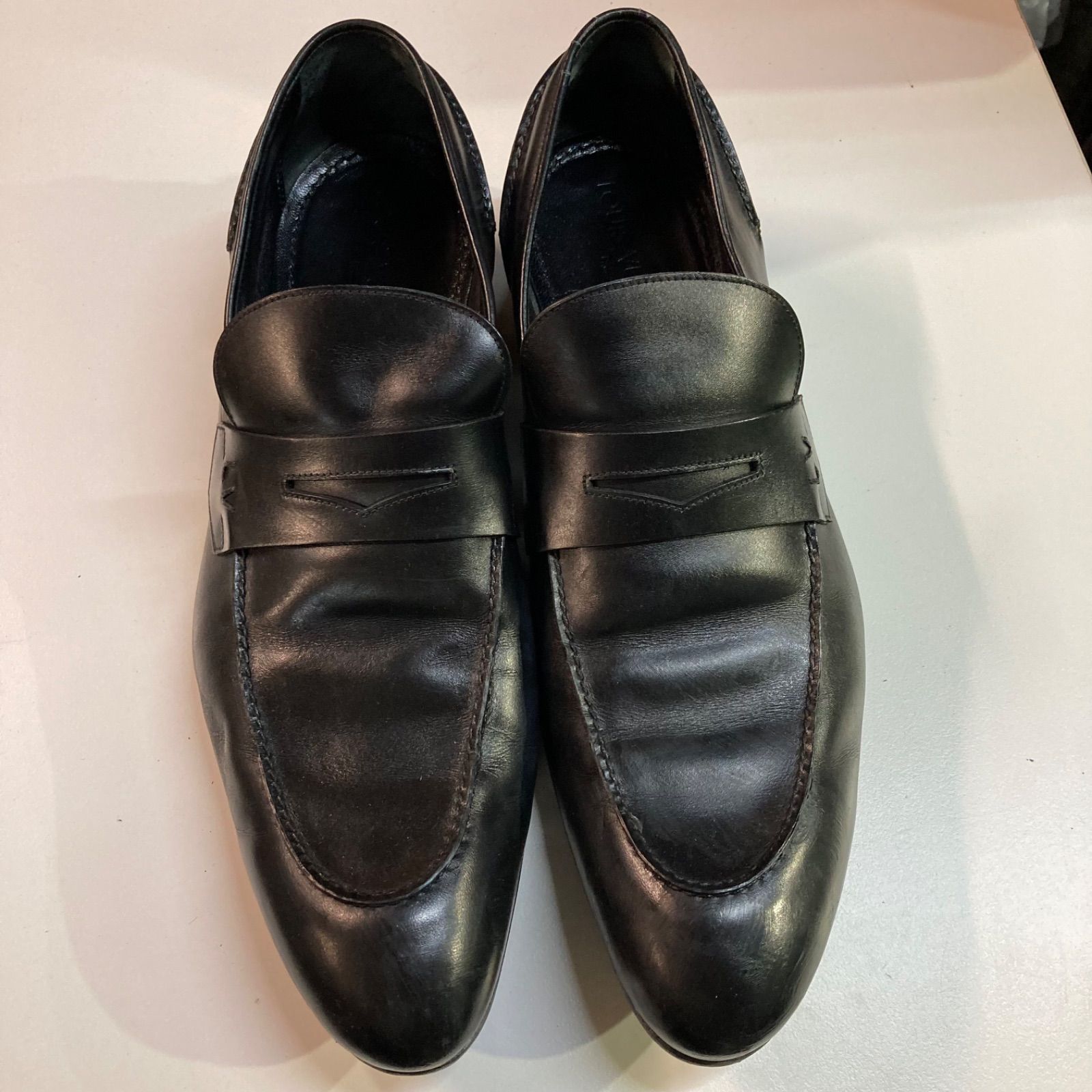 ☆鑑定済み☆ LOUIS VUITTON 9 1/2 ドレスシューズ 27.5cm ブラック