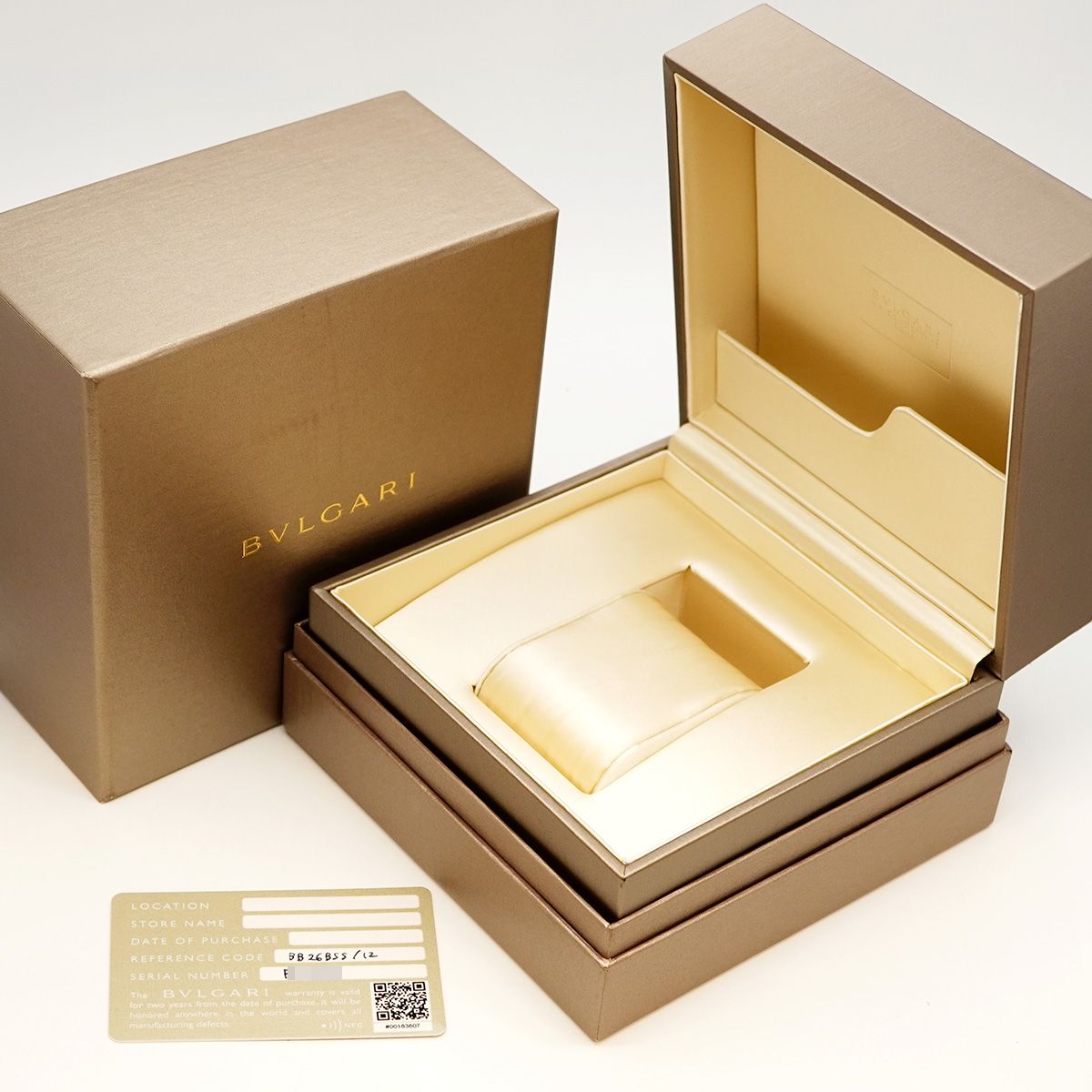 5 wwp 0123 ブルガリ ブルガリブルガリ BBL 26 S 黒文字盤 腕時計 レディース