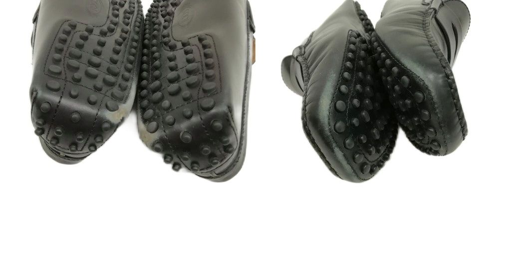 トッズ TOD'S レザー ドライビングシューズ スリッポン ローファー 8