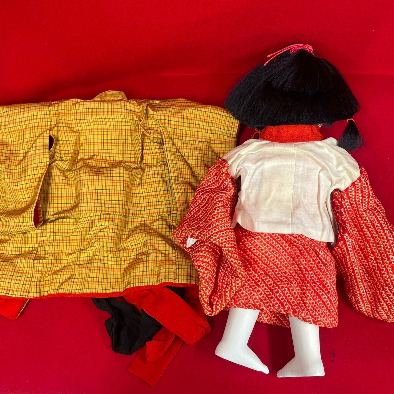 市松人形 お座り人形 抱き人形 女の子 日本人形 N-19 - メルカリ
