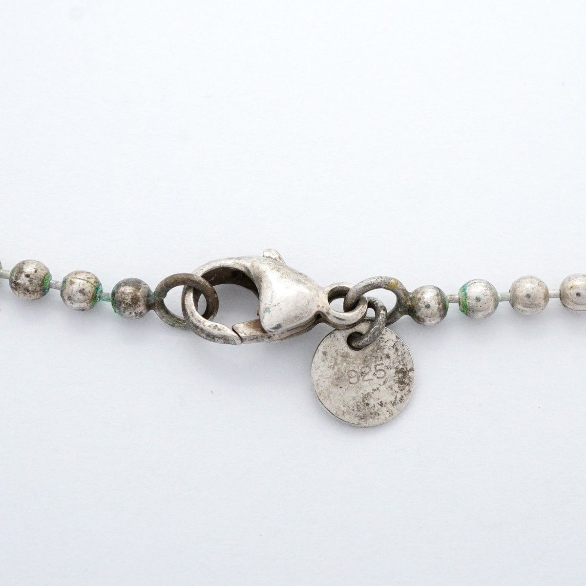 極美品 ティファニー リターントゥ ボールチェーン チャーム シルバー925 TIFFANY&Co.（ティファニー） ネックレス ハート タグ リターントゥ