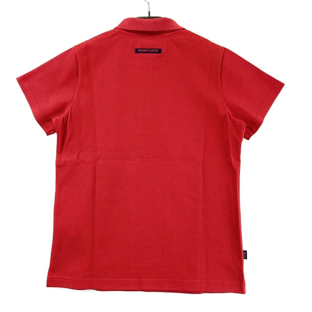 サイズ：2 PEARLY GATES パーリーゲイツ 2022年 半袖ポロシャツ レッド