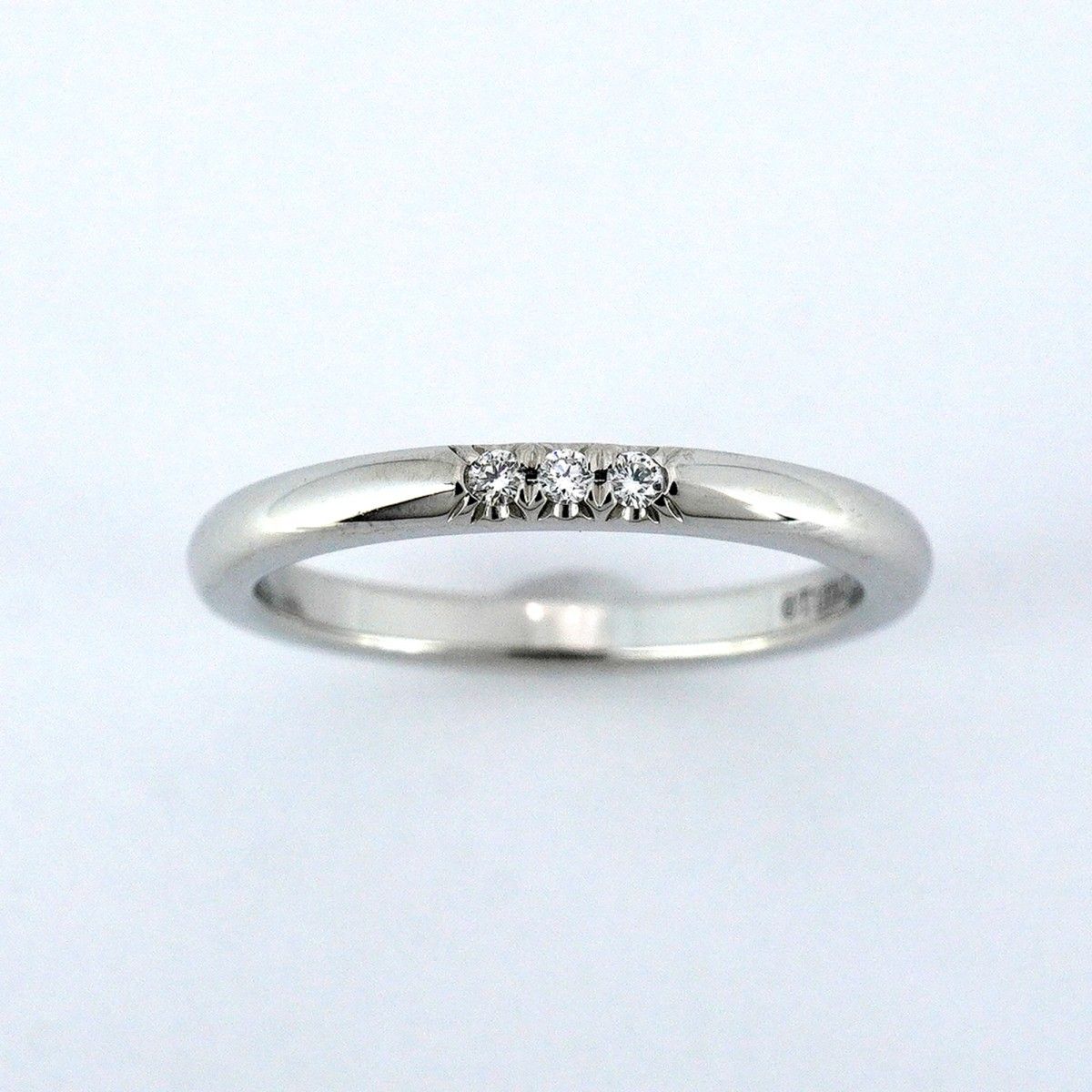 5 jpb 0229 ティファニー リング フォーエバー 3 PD Pt 950 プラチナ ダイヤモンド 6.5号 レディース