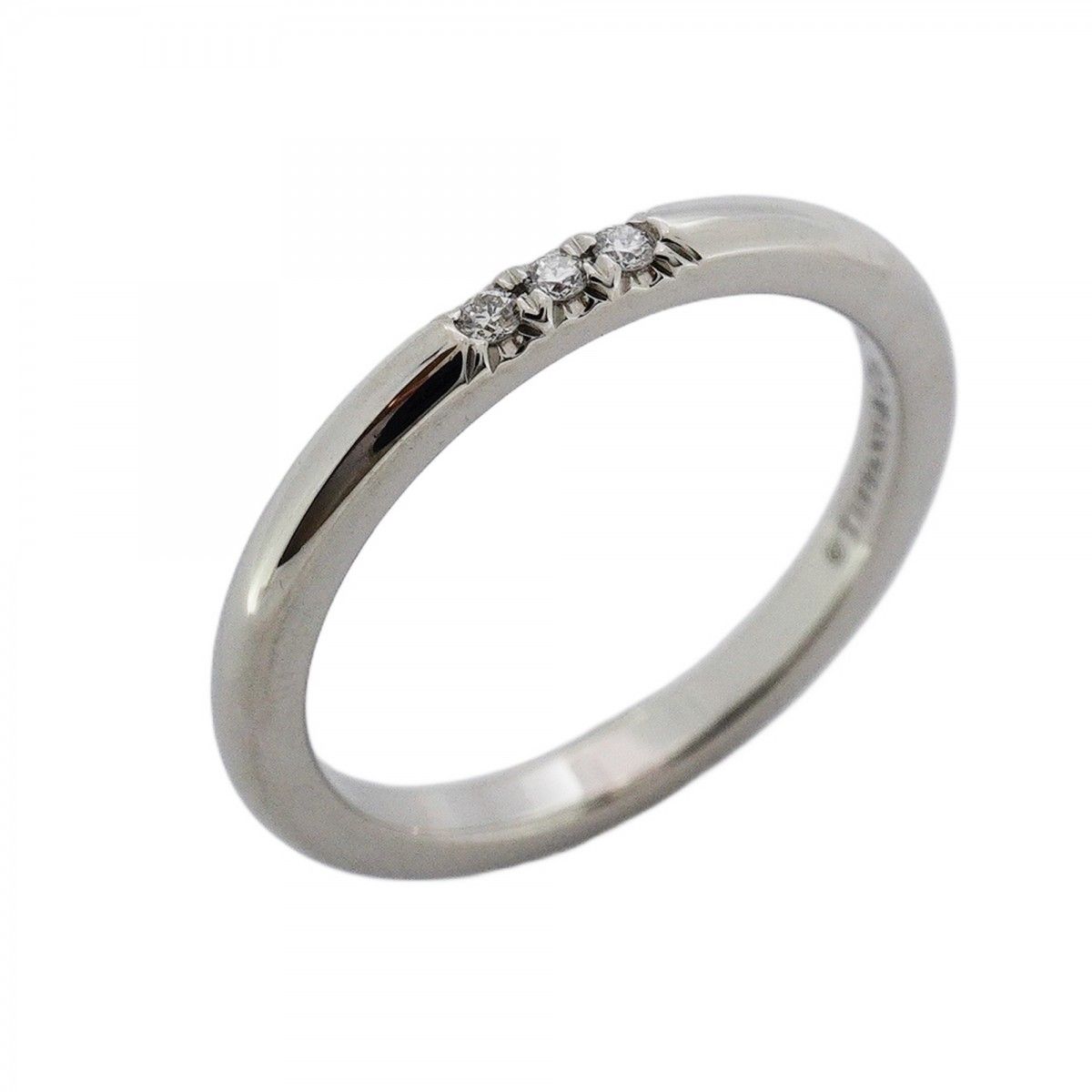 5 jpb 0229 ティファニー リング フォーエバー 3 PD Pt 950 プラチナ ダイヤモンド 6 5号 レディース