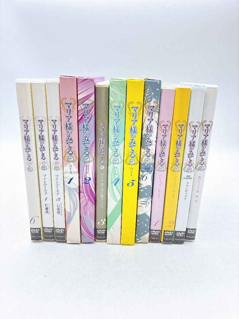 24枚】マリア様がみてる DVDセット 不揃い ポストカード多数あり